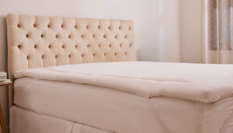 Pillow Top branco sobre colchão de hotel, proporcionando mais conforto e melhor experiência de descanso para os hóspedes.