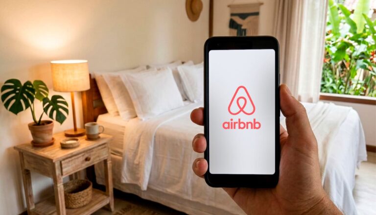 Airbnb no Brasil em quarto de hospedagem: hotelaria e imóvel para locação